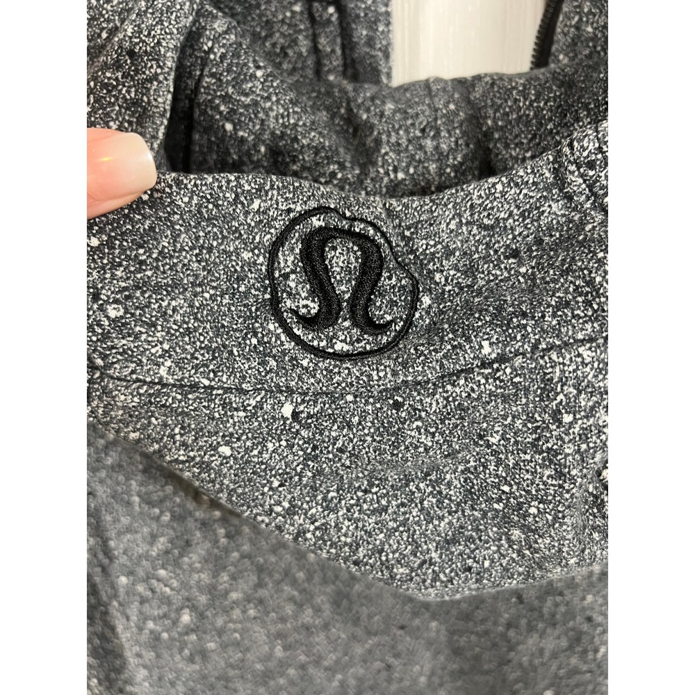 Lululemon Scuba Hoodie Full Zip Speckled Grey Salt and Pepper Size 8 (IN#57) - Picture 5 of 6